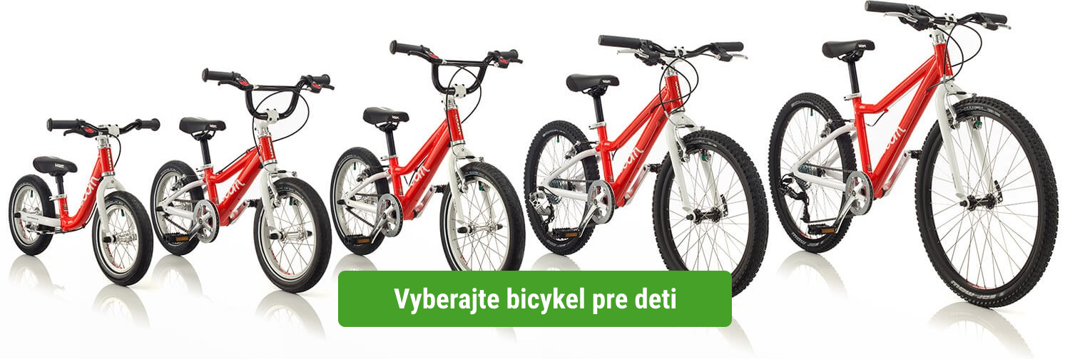 Vyberajte bicykel pre deti