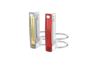 Sada světel KNOG Plus Twinpack - Translucent