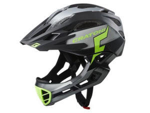 Helma CRATONI C-Maniac Pro Black/Lime Matt - S/M (53-56cm)