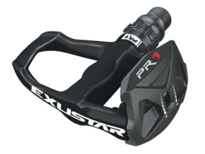 EXUSTAR Pedály Road PR1 black