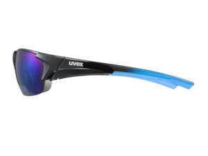 rýle UVEX Blaze III Black Blue/Mirror Blue (2416) - 2