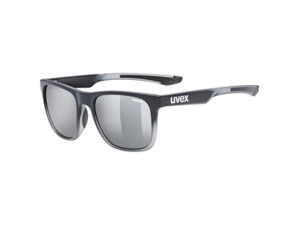 UVEX Brýle LGL 42 black transparent/mirror sil