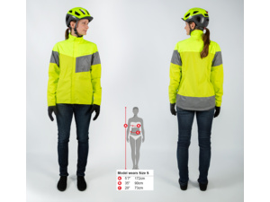 ENDURA Dámská bunda Urban Luminite II Hi-Viz Yellow 4