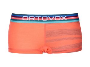 Dámské boxerky ORTOVOX 185 Rock'n'wool hot coral