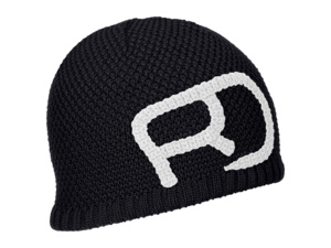 Čepice ORTOVOX Rock'n'wool beanie black raven