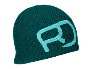 Dámská čepice ORTOVOX Rock'n'wool beanie pacific green