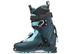 Dámské skialpové boty SCARPA F1 3.0 Anthracite/Aqua