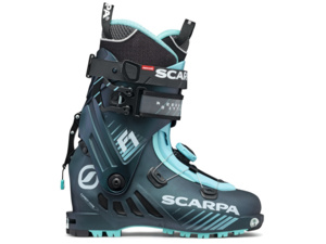 Dámské skialpové boty SCARPA F1 3.0 Anthracite/Aqua