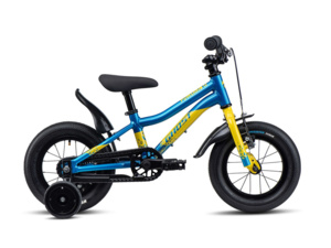 GHOST Powerkid 12 Metallic Blue/Metallic Yellow Gloss