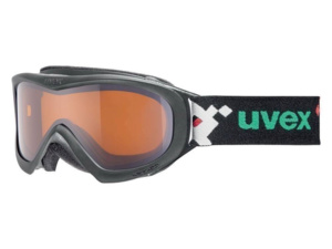 Brýle UVEX Wizzard DL black pacman double Lens/Lasergold