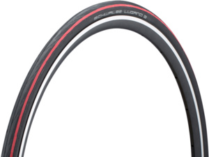 SCHWALBE Lugano II KevlarGuard Black/Red kevlar 700x25C 2