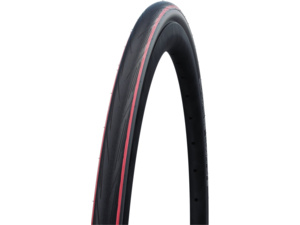 SCHWALBE Lugano II KevlarGuard Black/Red kevlar 700x25C