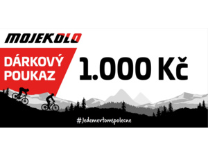 Dárkový poukaz MOJEKOLO 1000