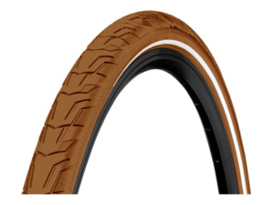 CONTINENTAL Ride City 28 reflex drát brown/brown