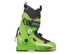 Dětské skialpové boty SCARPA F1 Green Lime