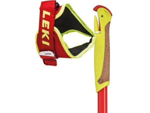 Dětské běžecké hole LEKI HRC Neonred/Yellow-Black