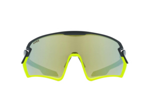 Brýle UVEX Sportstyle 231 Black Lime MatMirror Yellow 2