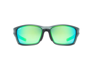 Brýle UVEX Sportstyle 232 P Smoke MatPolavision Mirror Green 2