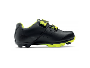 Dětské tretry NORTHWAVE Origin Junior Black/Yellow Fluo