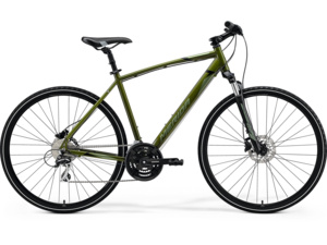 MERIDA Crossway 20-D Moss Green (Silver-Green/Black)