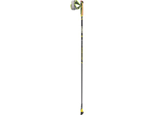 Nordic walking hole LEKI Smart Pacemaker Darkanthacite-Black-Greenyellow