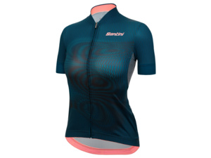 Dámský dres SANTINI Delta Vortex Teal