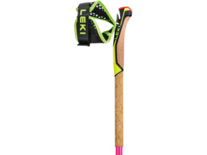 Skialpové hole LEKI Mezza Race Neonpink-Black-Neonyellow