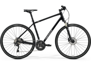 MERIDA Crossway XT-EDITION Glossy Black (Matt Silver)