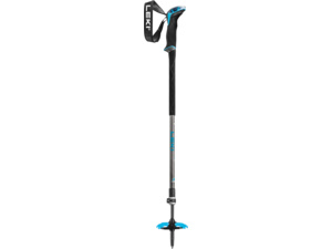 Skialpové hole LEKI Guide Lite 2 Silvergray-Petrol-Black 110-145 cm