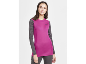 Dámské tričko CRAFT Core Warm Baselayer Pink