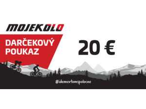 Darčekový poukaz MOJEKOLO 20€