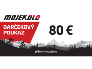 Darčekový poukaz MOJEKOLO 80€