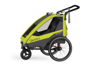 Vozík QERIDOO Sportrex 2 Lime Green LTD