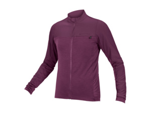 Dres s dlouhým rukávem ENDURA GV500 Aubergine