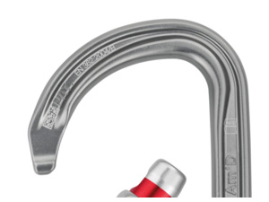 Karabina PETZL Am´D Screw-Lock Silver