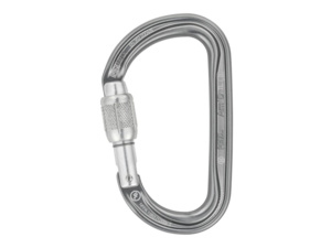 Karabina PETZL Am´D Screw-Lock Silver