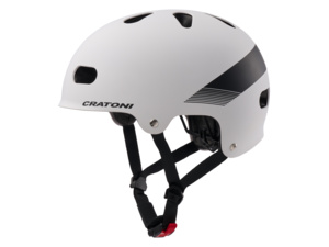 Dětská helma CRATONI C-Mate JR. White/Black Matt - S/M (54-58cm)