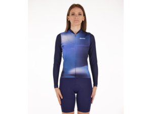 UNISEX Dres s dlouhým rukávem SANTINI Ombra Eco Sleek Blue