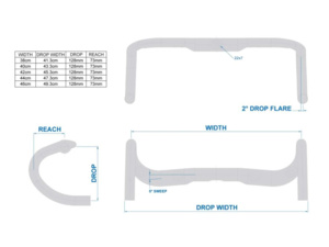 Řidítka RITCHEY Wcs Streem Internal Routing