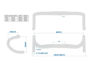 Řidítka RITCHEY Superlogic Evo Curve Internal Routing