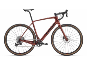 LOOK 765 Gravel Disc Red Dust Metallic Satin Apex 1X12 Shimano Wh-RS 370