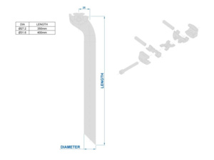 Sedlovka RITCHEY Wcs Carbon 1-Bolt