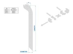 Sedlovka RITCHEY Superlogic 1-Bolt