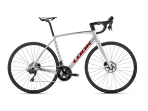 LOOK 765 Optimum 2 Disc Metallic Silver True Blood Satin 105 Mix 12 Shimano Wh-RS171