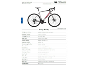 LOOK 765 Optimum 2 Disc Metallic Silver True Blood Satin 105 Mix 12 Shimano Wh-RS171