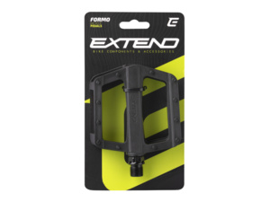 Pedály EXTEND Formo plastové Black