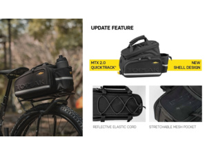 Brašna na nosič TOPEAK MTX TRUNK BAG DX 2.0