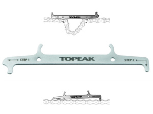 Měrka řetězu TOPEAK CHAIN HOOK & WEAR INDICATOR