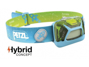 Čelovka PETZL Tikkid Hybrid Blue