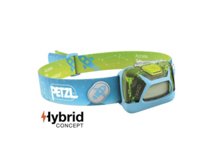 Čelovka PETZL Tikkid Hybrid Blue